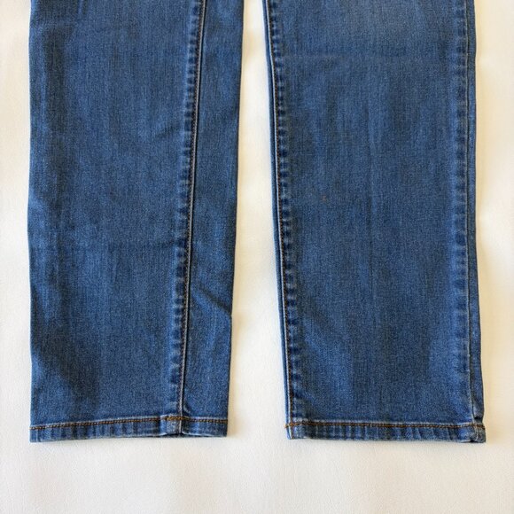 Vans Jean Womens 31 Blue Slim Fit Mid-Rise Stretch Denim - Picture 3 of 13